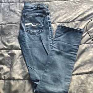 Seven 7 for all mankind skinny jeans 23
